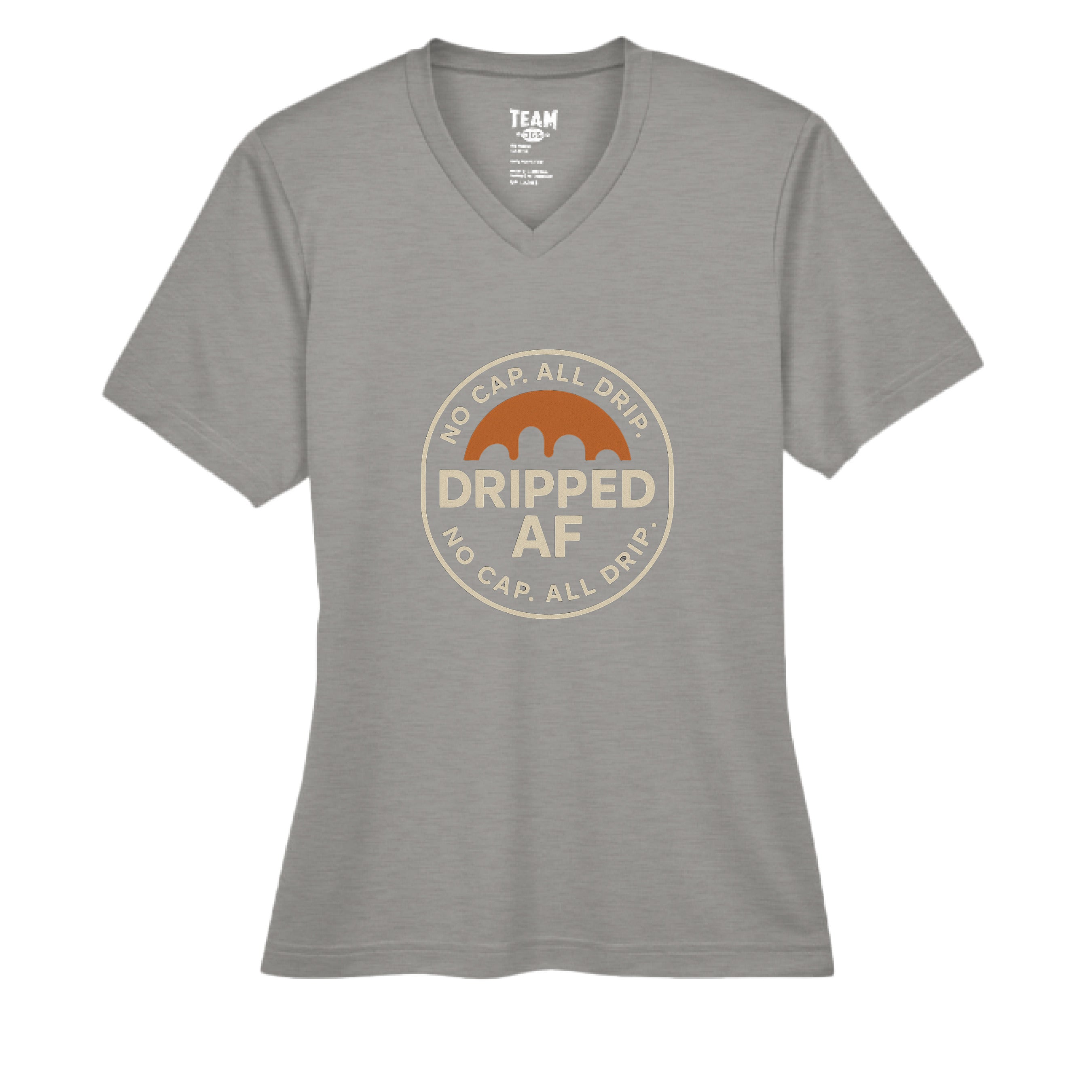 DK GREY HEATHER - FRONT