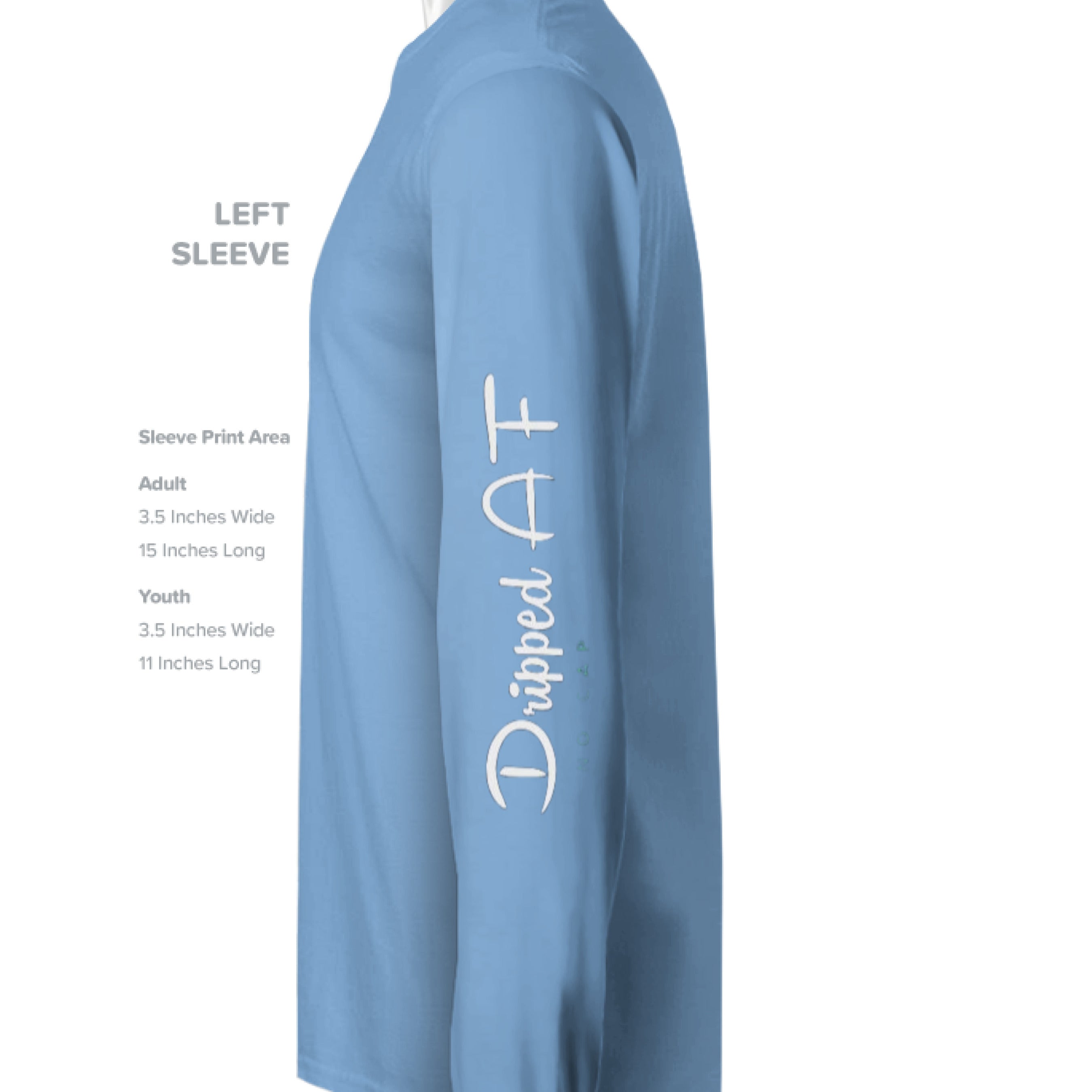 CAROLINA BLUE - SLEEVE_LEFT