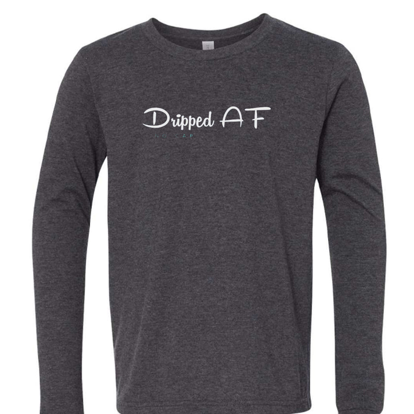 DARK GREY HEATHER - FRONT