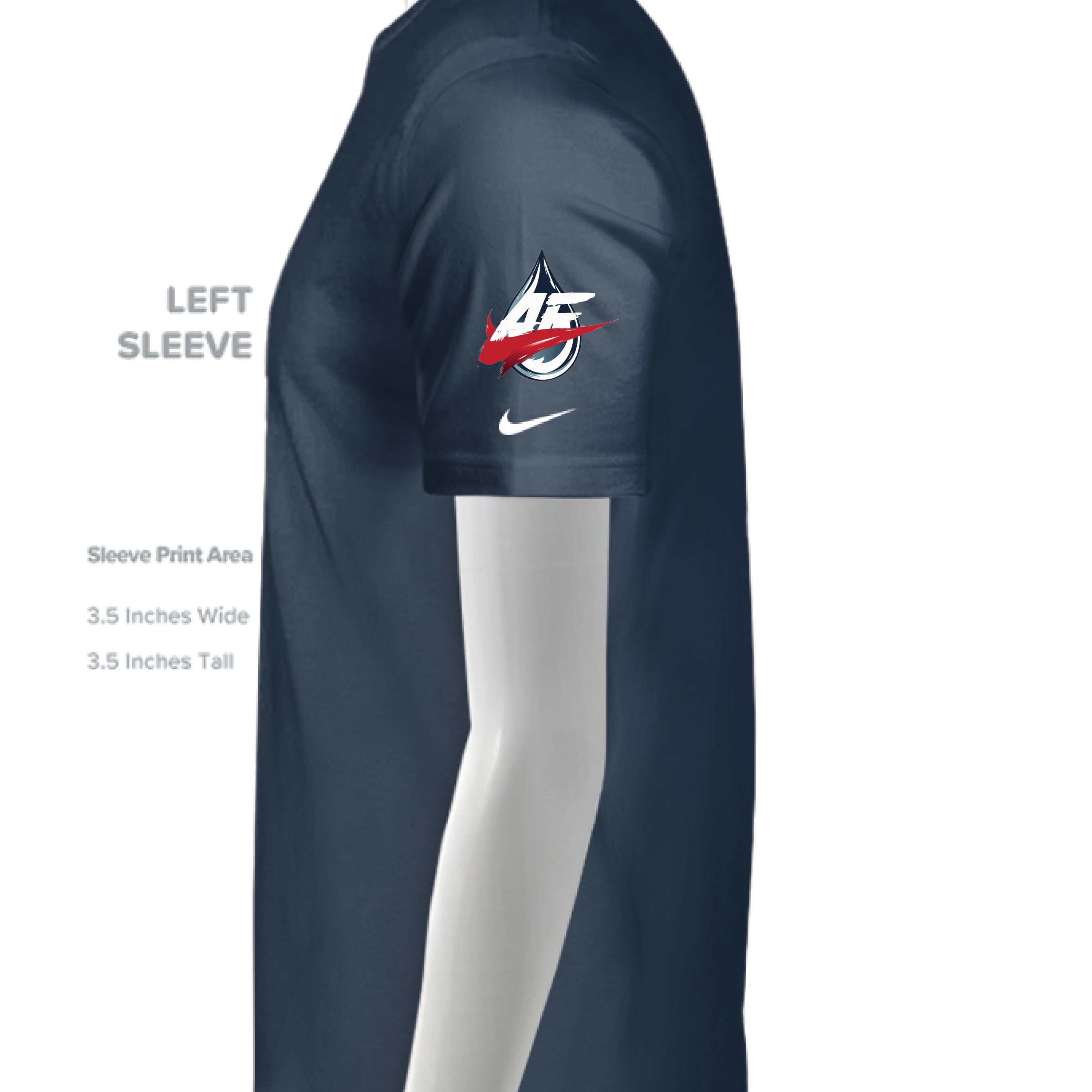 College Navy - SLEEVE_LEFT
