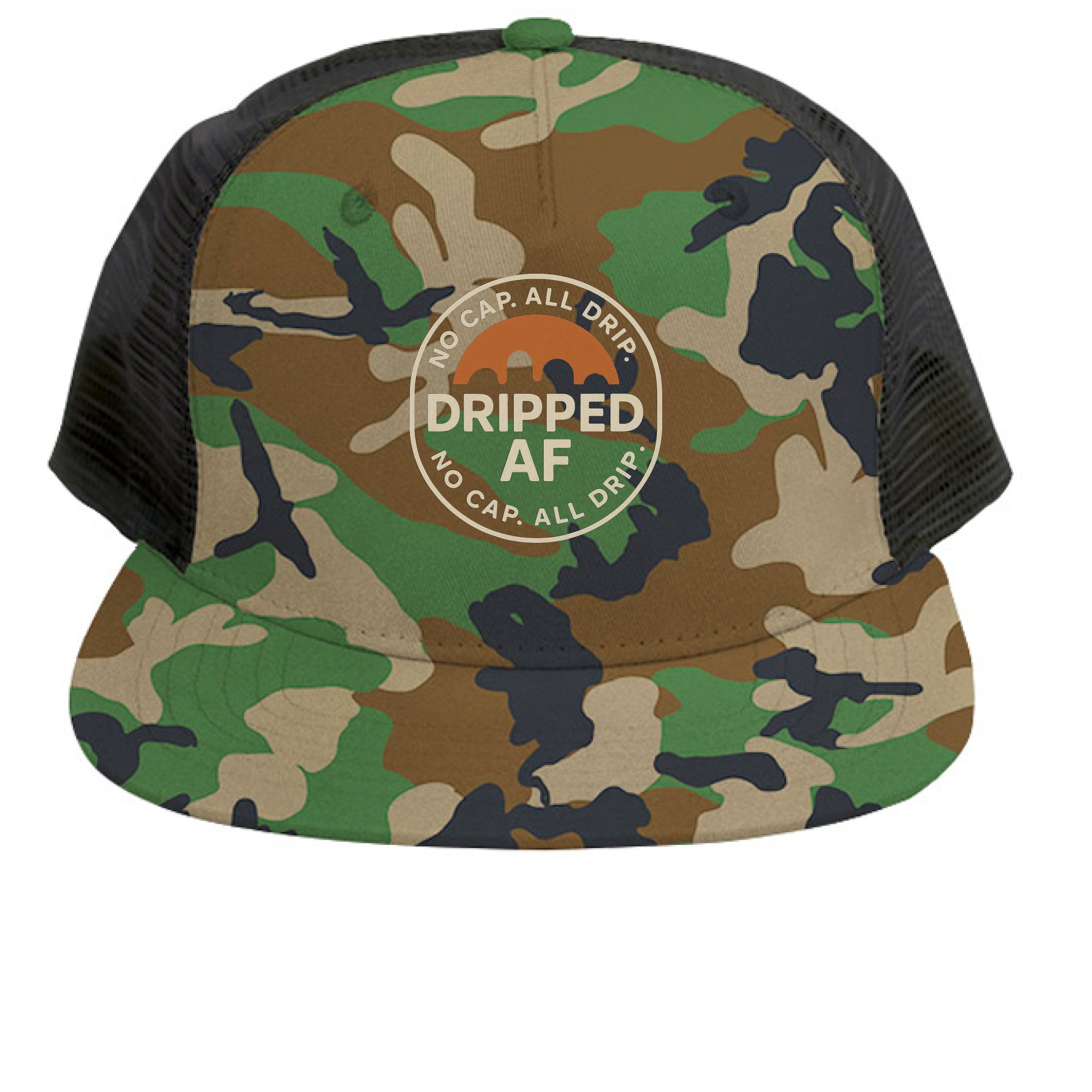 FOREST CAMO / BLCK - FRONT
