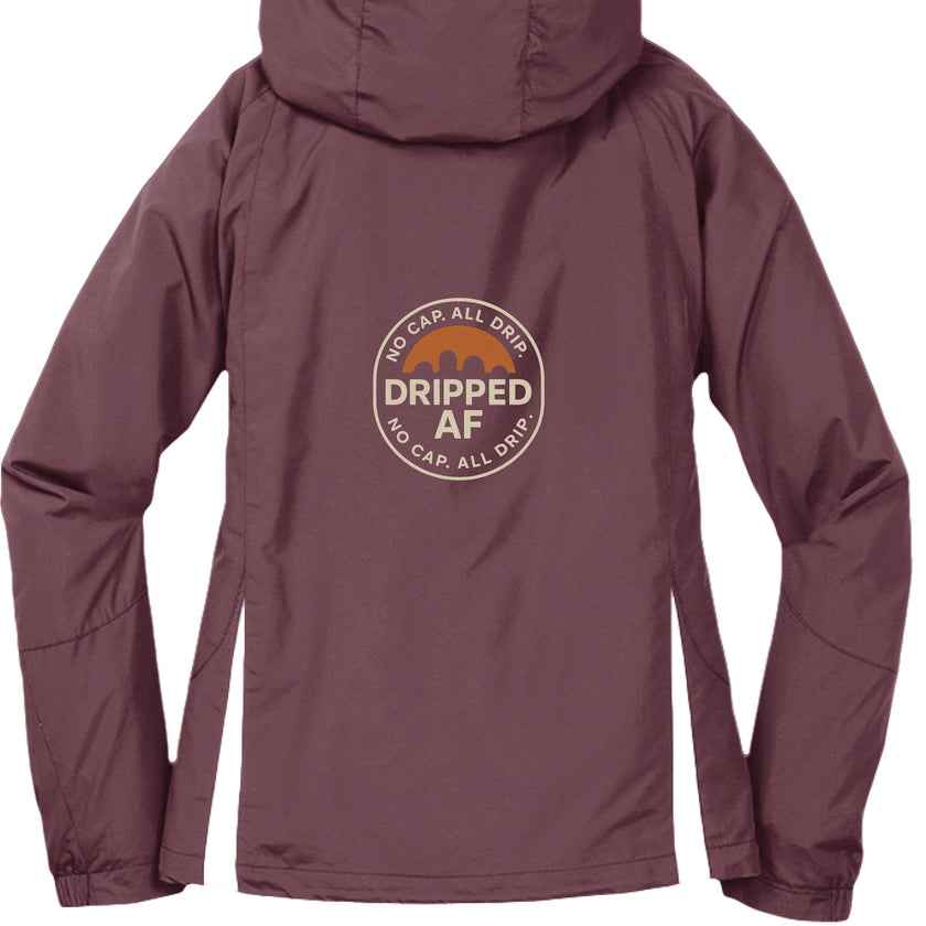 Maroon/ White - BACK