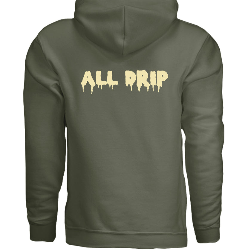 MILITARY GREEN - BACK