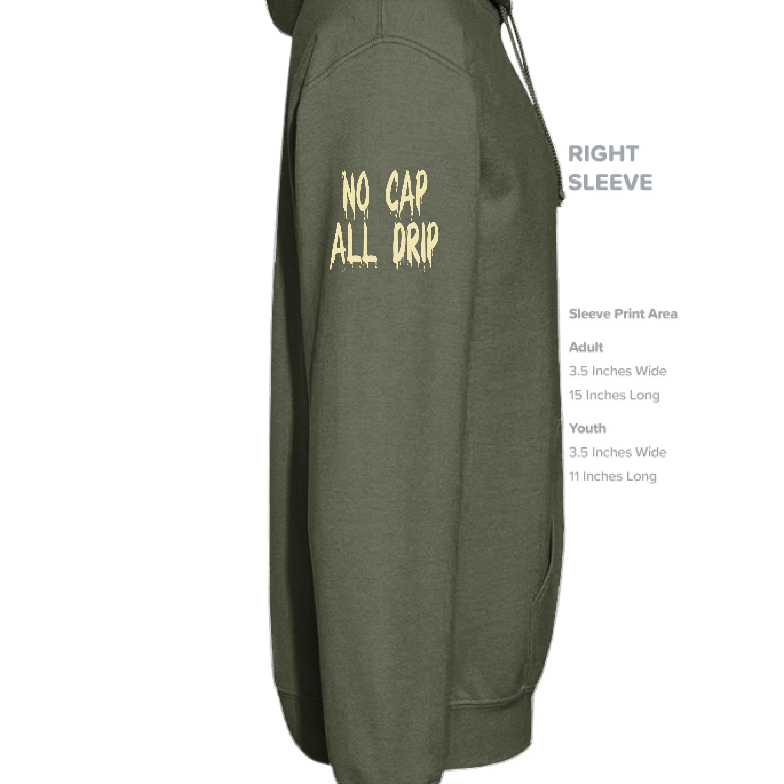 MILITARY GREEN - SLEEVE_RIGHT