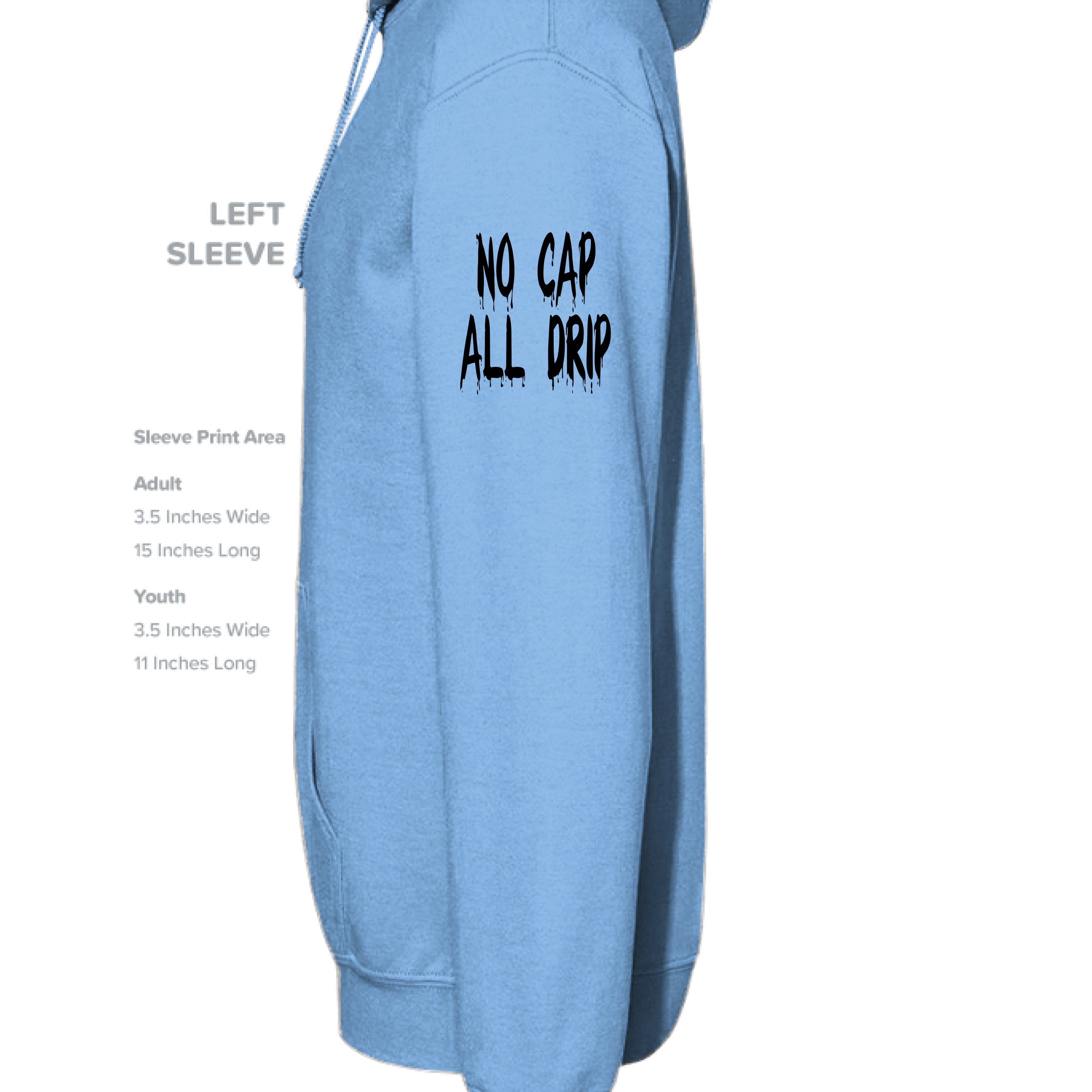 Carolina Blue - SLEEVE_LEFT