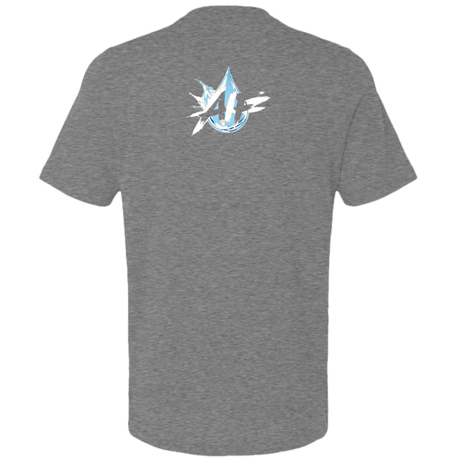 Medium Grey Heather - BACK