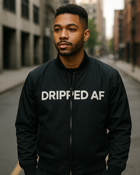 the logo on front and the jacket without supported cap